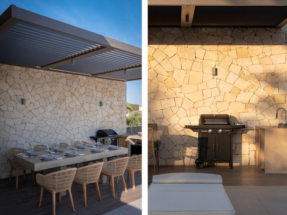 Athina Luxury Villa, With Pool & Walk To The Beach, By Thinkvilla Chania  Exterior photo